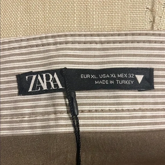 NWT Zara Striped Strapless Top - Picture 6 of 6